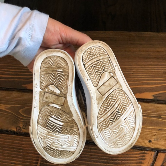 Gymboree Boys Chambray Grey Boat Shoes - Picture 5 of 5